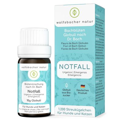 Wolfsbacher Natur Bachblüten Notfall (10 g)