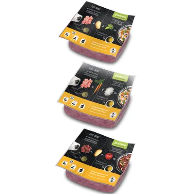 proCani frisch & fertig Geflügel Paket - 28 x 500 g (3 Sorten) proCani frisch & fertig Geflügel Paket - 28 x 500 g (3 Sorten)