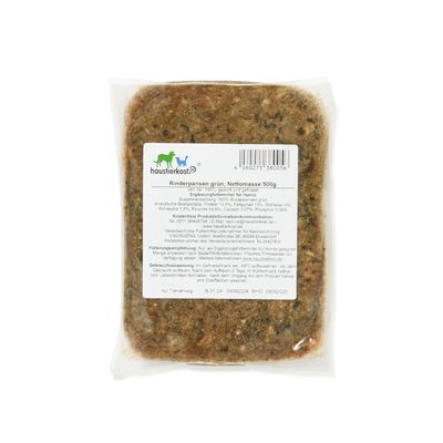 Haustierkost Rinderpansen grün 12 x 500 g