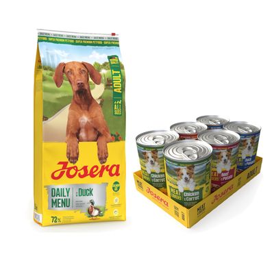 Josera Adult Lamb & Rice, Super Premium Petfood, mit Lamm und Reis, geeignet für alle Größen, German Quality, Monoprotein, 100% natürliche Zutaten.