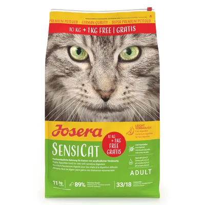 Josera SensiCat - 10 + 1 kg gratuit !