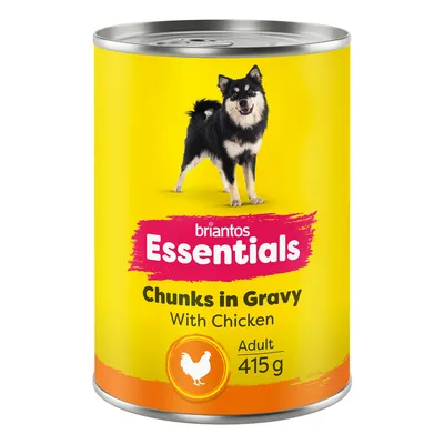 Briantos Essentials Bouchées en sauce 12 x 415 g - Huhn Briantos Essentials Bouchées en sauce 12 x 415 g - Huhn
