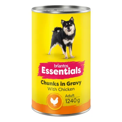 Lot économique : Briantos Essentials Bouchées en sauce 12 x 1,240 kg - poulet Lot économique : Briantos Essentials Bouchées en sauce 12 x 1,240 kg - poulet