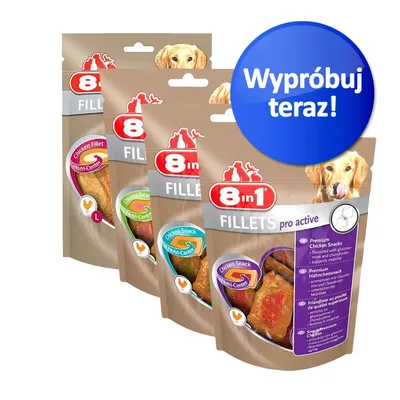 Mieszany zestaw próbny 8in1 Fillets Pro, 4 x 80 g - Zestaw mieszany