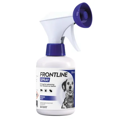 Frontline Spray voor hond & kat (5 - 40 kg) - 250 ml Frontline Spray voor hond & kat (5 - 40 kg) - 250 ml