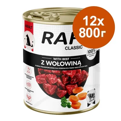 Rafi Dog Classic 12 x 800 г - дивеч