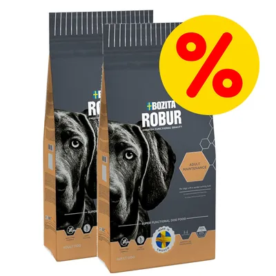 Fai scorta! 2 x Bozita Robur Crocchette per cani