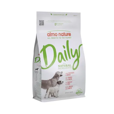 Almo Nature Daily all Breeds Rind & Reis - 1,2 kg