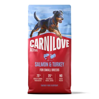 Carnilove Active Salmone & Tacchino Mini - 12 kg
