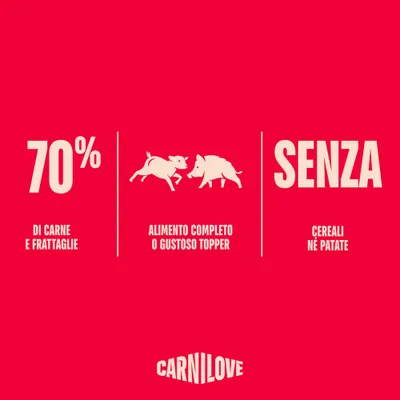 Carnilove Dog - Paté 12 x 400 g - Agnello & Cinghiale