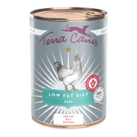 Terra Canis Low Fat Dieet 6 x 400 g - Kip
