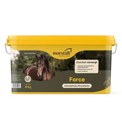 Marstall Force 10 kg Eimer Marstall Force Mineralfutter für Pferde