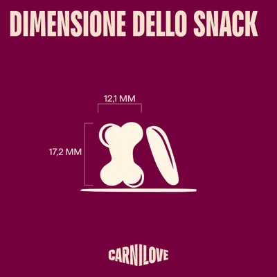 Carnilove Cat Crunchy Snack - Set %: 2 x 50 g Anatra con Lamponi