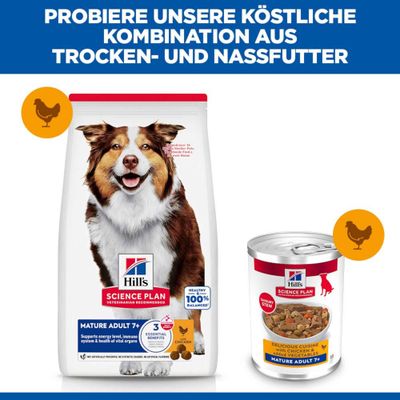 Hill's Science Plan Mature Adult Ragout mit Huhn & Gemüse - 48 x 363 g