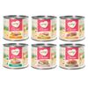 Feringa Classic Meat Menù 6 x 200 g Umido per gatti Mix: Anatra, Coniglio, Trota, Salmone, Pollame, Agnello