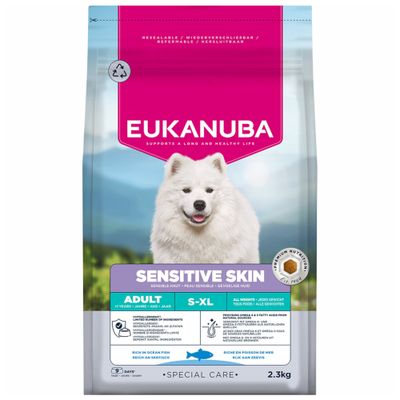 Eukanuba Special Care Sensitive Skin Adult Sparpack: 2 x 2,3 kg