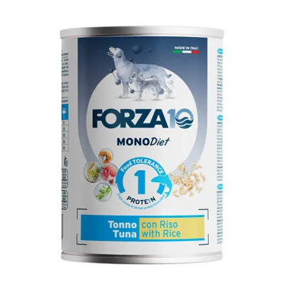 Forza10 Diet Paté com atum e arroz 6 x 400 g - Atum e arroz