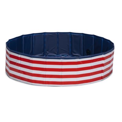 Beeztees Πισίνα Σκύλου Doggy Dip, κόκκινο/λευκό