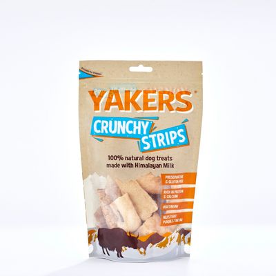 YAKERS Crunchy Strips Peanut Butter (70g)