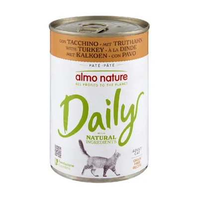 Korzystny zestaw Almo Nature Daily Menu, 12 x 400 g - Indyk