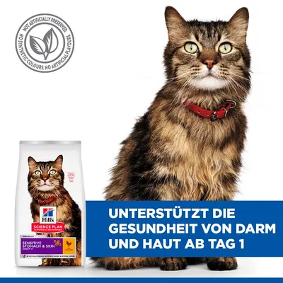 Hill's Science Plan Sensitive Stomach & Skin Adult 1+ Huhn - 3 kg