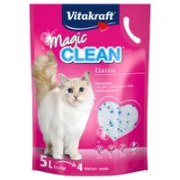 Litière de silice Vitakraft Magic Clean pour chat - 5 L