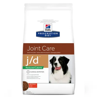 Hill's Prescription Diet Canine J/D Reduced Calorie Hondenvoer met Kip - 12 kg