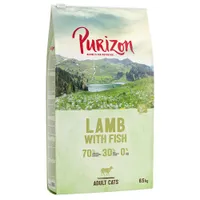 Purizon Grain-Free Dry Cat Food Multibuys - Adult Lamb with Fish (2 x 6.5kg)
