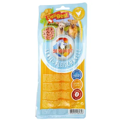 DeliBest Sensi Fleischrolle Hähnchen - Sparpaket: 12 x 400 g