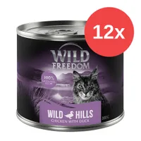 Pack ahorro Wild Freedom Adult 12 x 200 g - Golden Valley - Conejo y pollo