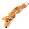 KONG Scrunch Knots Fox Jucărie pentru câini Mărime S/M: L 26,5 x l 8 x î 5 cm