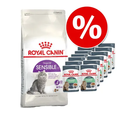 2 kg Royal Canin + 12 x 85 g Royal Canin kastikkeessa - Savour Exigent & Instinctive in Gravy 2 kg Royal Canin + 12 x 85 g Royal Canin kastikkeessa - Savour Exigent & Instinctive in Gravy