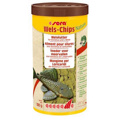 sera Catfish Chips Nature för mal 250 ml