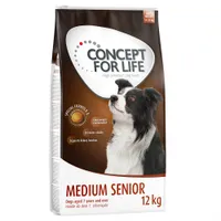Concept for Life Medium Senior - 2 x 12 kg - Pack Ahorro