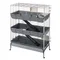 Ferplast Kleintierkäfig Vital 120 3-stöckig L 120 x B 60 x H 167 cm