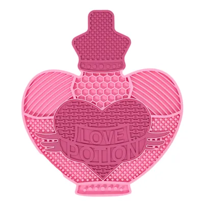 Harry Potter Schleckmatte Liebestrank, pink - ca. L 20 x B 23 x H 1 cm