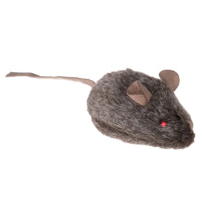 Katzenspielzeug Wild Mouse mit Sound und LED 1 Stück