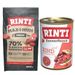 RINTI Kombi-Paket: 12 kg Max-i-mum + 12 x 400 g Kennerfleisch Rind: 12 kg Max-i-mum + 12 x 400 g Kennerfleisch