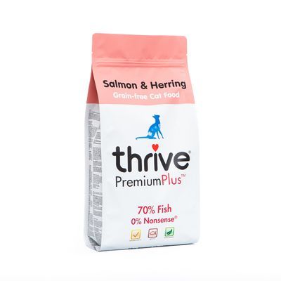 Thrive PremiumPlus Zalm en Haring Kattenvoer