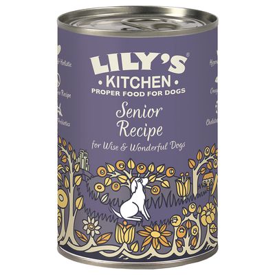 Lily's Kitchen Senior Kalkun - Sparpaket: 12 x 400 g