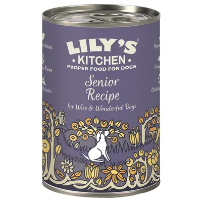 Lily's Kitchen Senior Kalkun - Sparpaket: 12 x 400 g