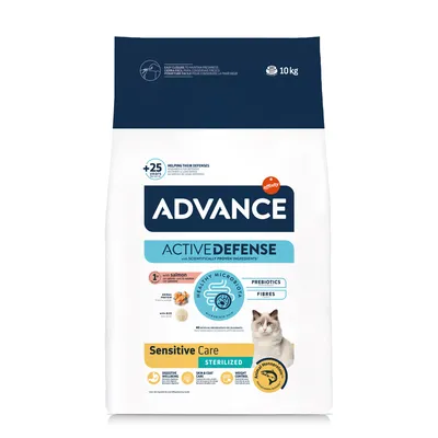 Advance Cat Sterilized Sensitive Zalm - Dubbelpak: 2 x 10 kg