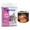 Kombi-Paket: Tigerino Premium Katzenstreu 2 x 12 kg + Wild Freedom Trocken- & Nassfutter Babypuderduft + Wide Country - Huhn pur - 200 g Nassfutter