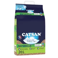 Catsan Naturelle Plus pijesak za mačke - 20 l