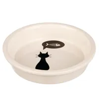 Trixie Ceramic Bowl with Cat Design - 0.25 litre