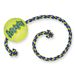 KONG SqueakAir pelota con cuerda para perros M/L