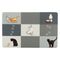 Trixie Patchwork Cat Placemat 44 x 28 cm (L x W)