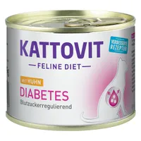 Kattovit Diabetes/ Gewicht 185 g Dose - Huhn 6 x 185 g