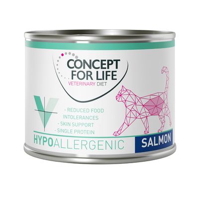 Concept for Life Veterinary Diet Hypoallergenic Salmon 6 x 185 g
