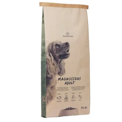 MAGNUSSONS Vuxen / Adult hundfoder - Ekonomipack: 2 x 14 kg